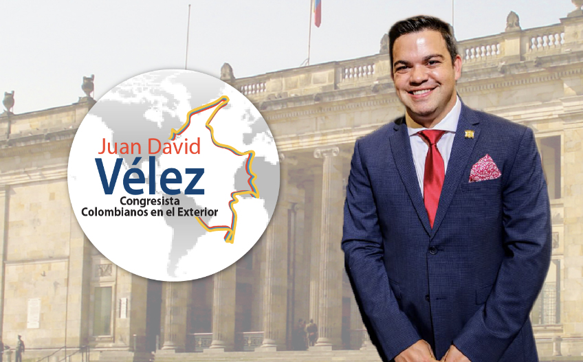 Juan David Vélez Trujillo, elegido Presidente de la Comisión Segunda de la Cámara para la legislatura 2020-2021.